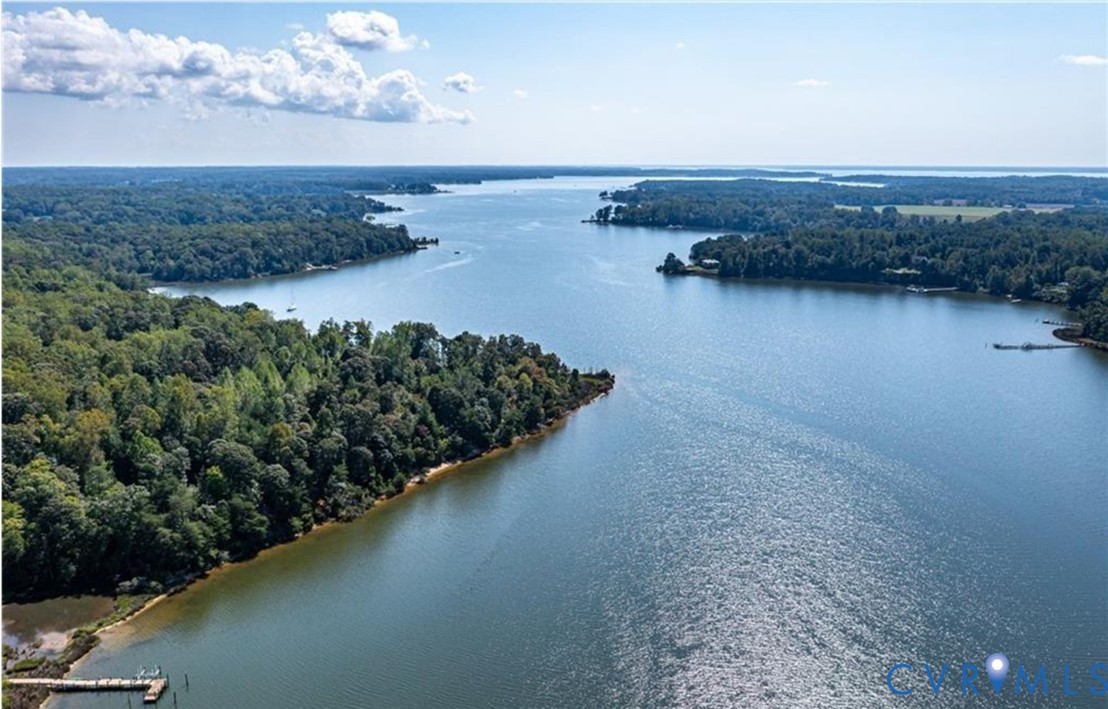 2 Browns Lane Lancaster, VA 22503 - Photo 10 of 25 a view of a lake in middle of forest