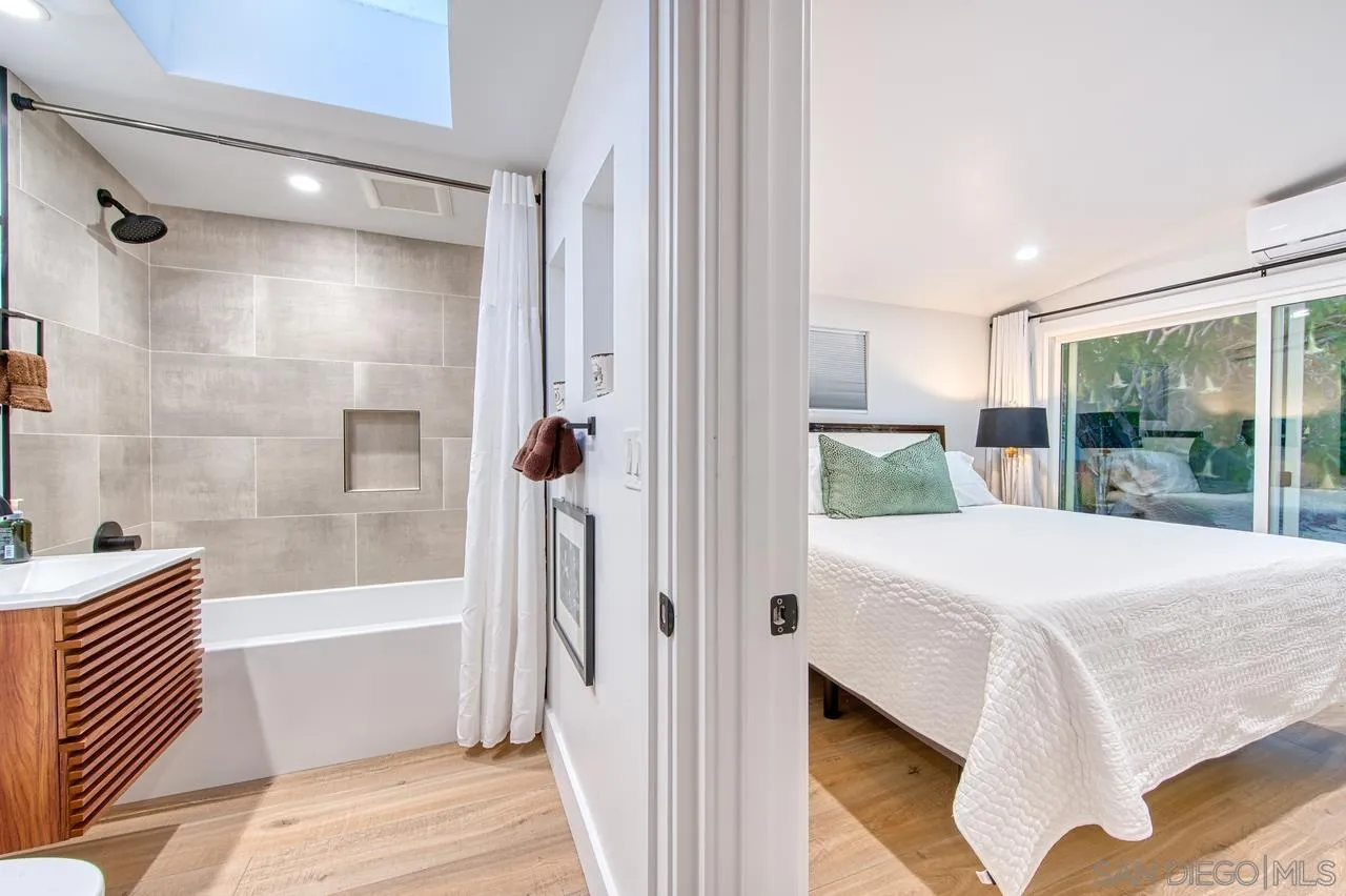 34082 La Serena Drive Dana Point, CA 92629 - Photo 23 of 43 a bathroom with a tub and a shower