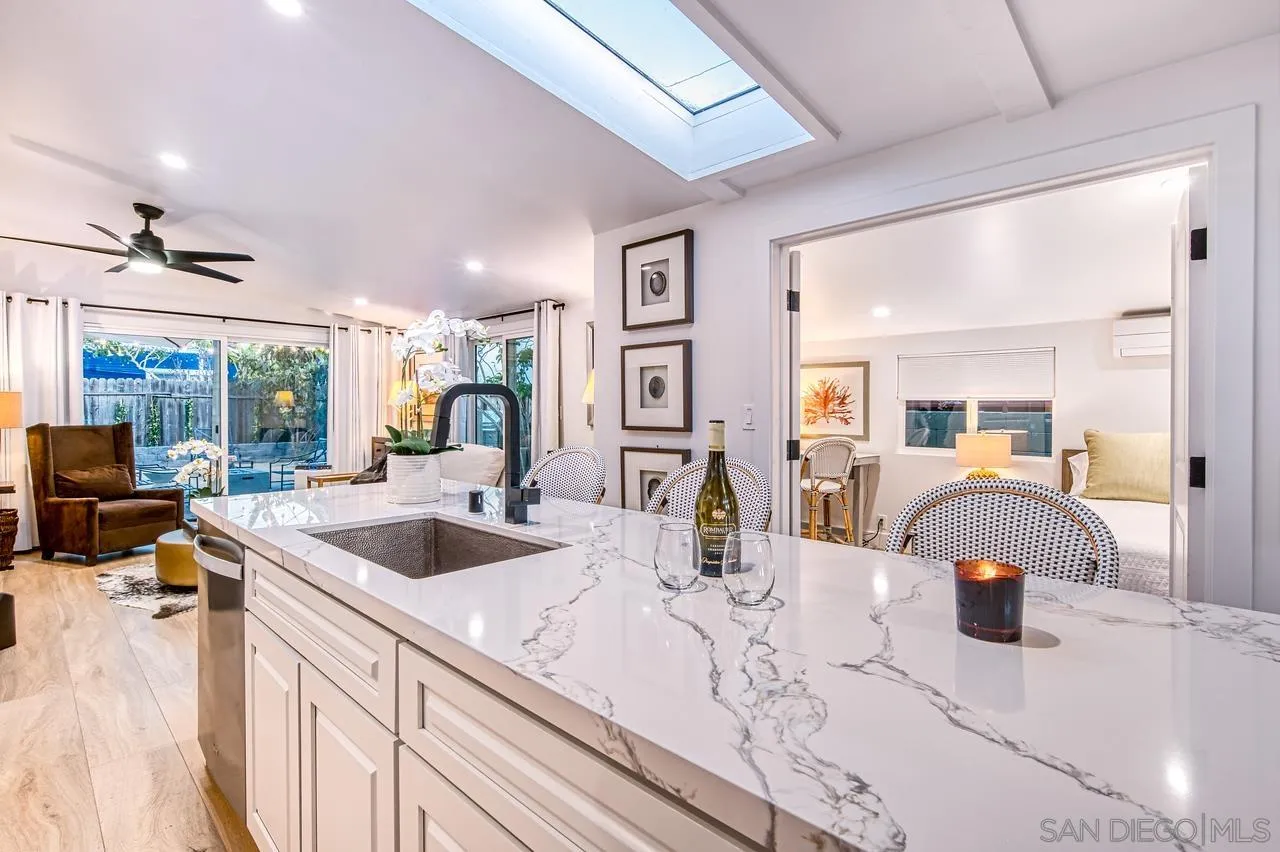 34082 La Serena Drive Dana Point, CA 92629 - Photo 6 of 43 a kitchen with a sink and living room