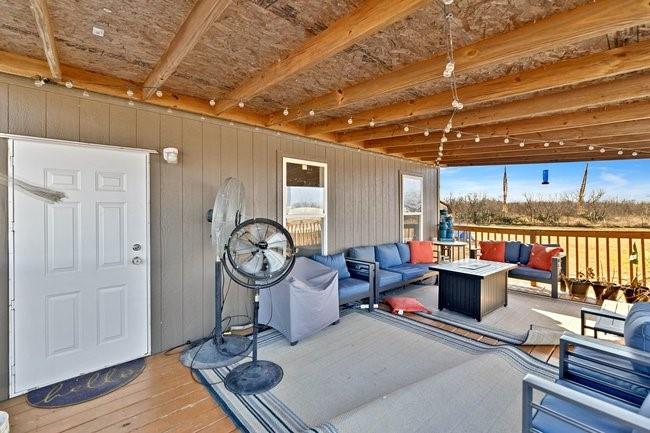 104 Private Road 1114 Decatur, TX 76234 - Photo 4 of 39 a living room with lots of furniture and a large window