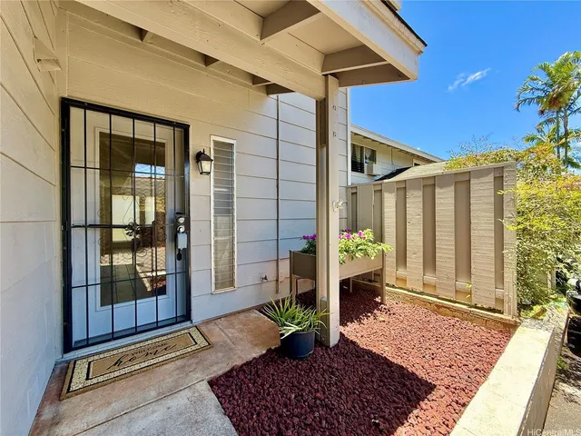 a view of a house with a patio