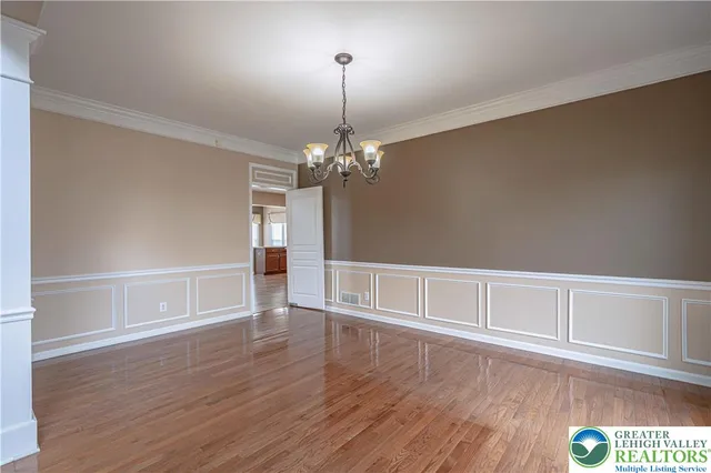 a view interior of the house and wooden floor