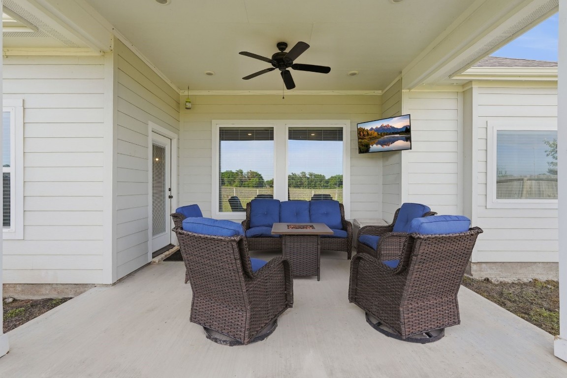 173 Brazos Bend Snook, TX 77879 - Photo 35 of 41 a view of a dining room with furniture and window