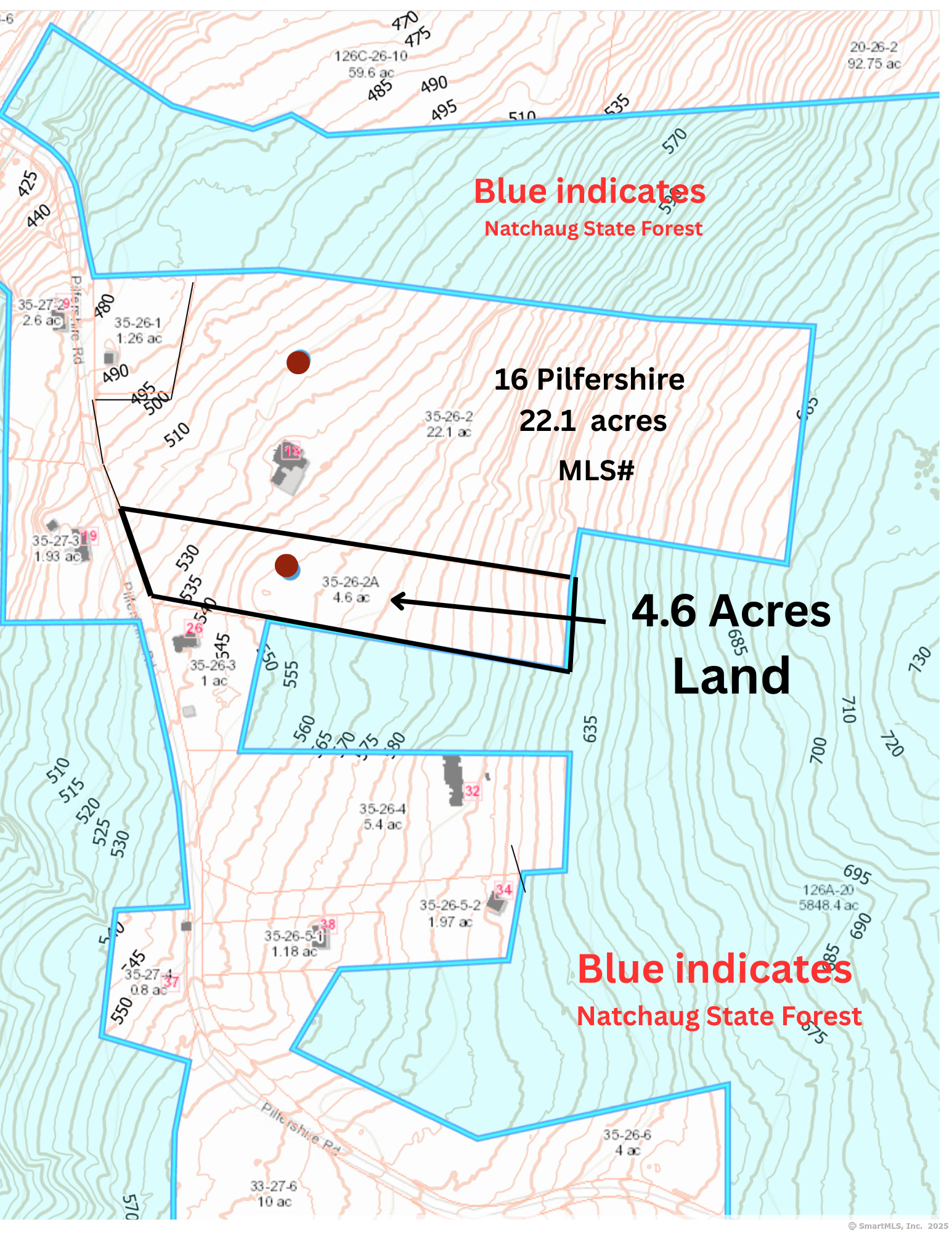 0 Pilfershire Road Eastford, CT 06242 - Photo 2 of 6 a poster