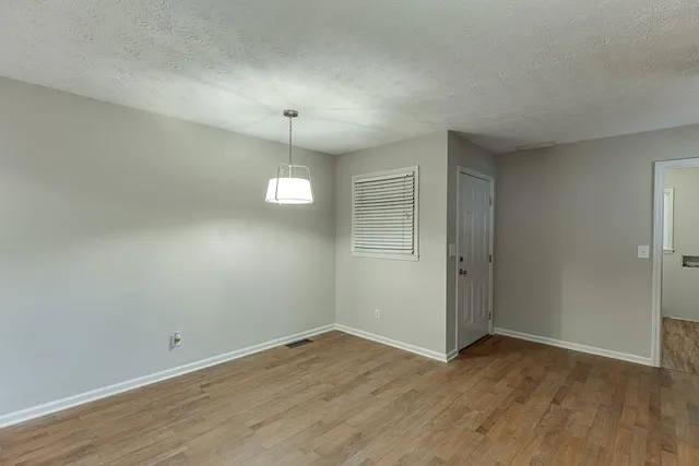 wooden floor in an empty room