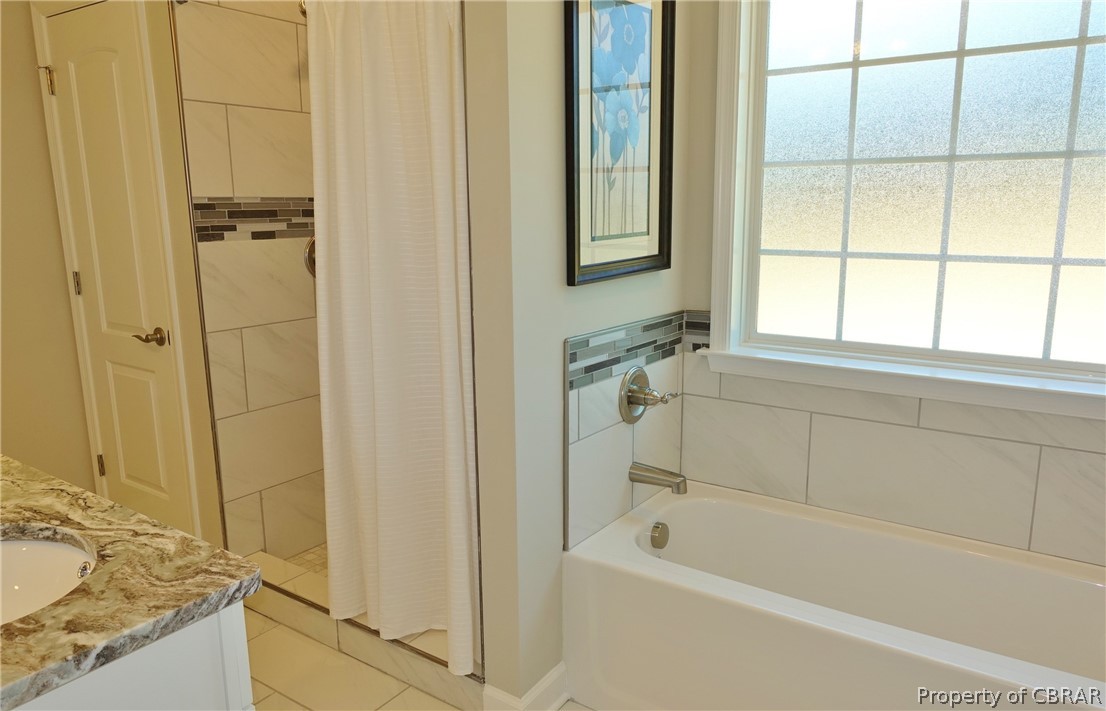 2246 Hayes Road Hayes, VA 23072 - Photo 22 of 35 Soaking Tub & Separate Shower