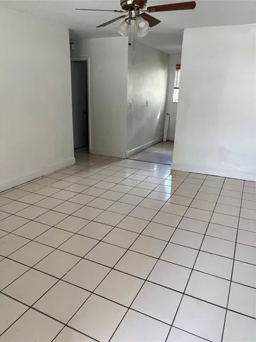 a view of empty room