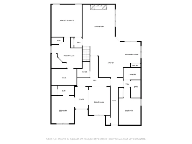 a picture of a floor plan