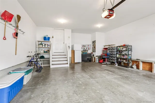 a view of a storage in a room