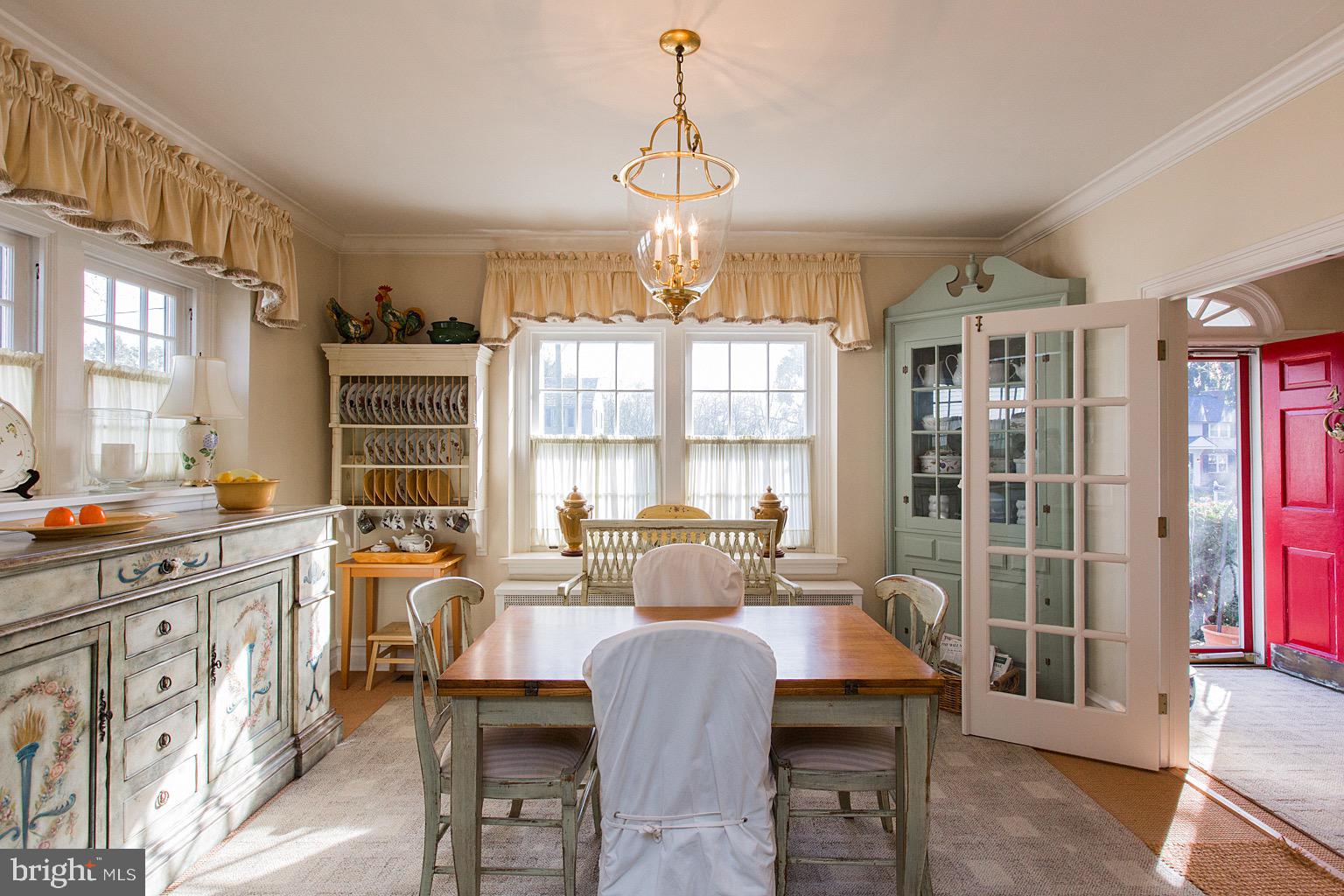 41 Hess Boulevard Lancaster, PA 17601 - Photo 12 of 63 a dining room with furniture a chandelier and wooden floor