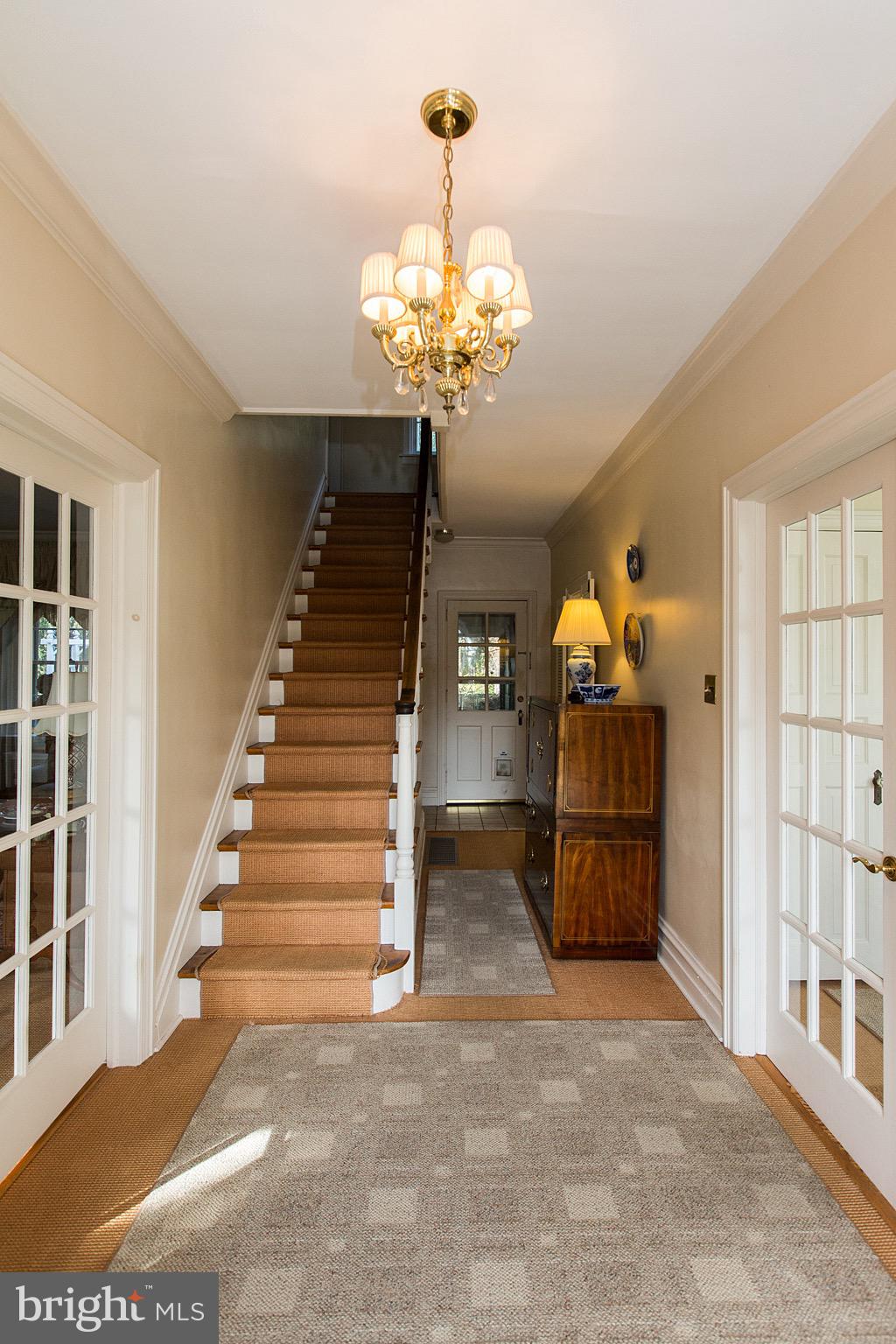 41 Hess Boulevard Lancaster, PA 17601 - Photo 35 of 63 a view of entryway and hall with a chandelier