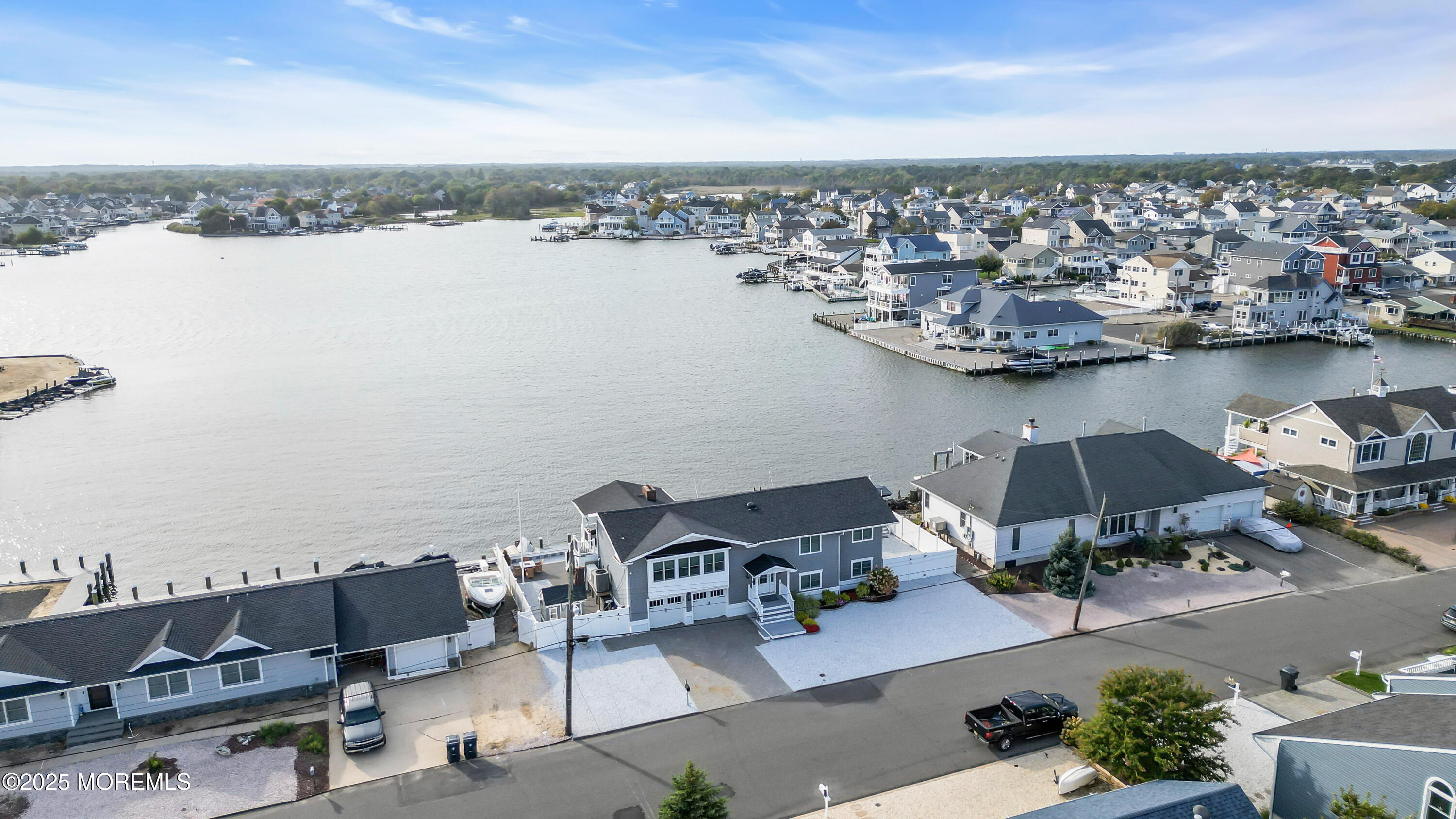 8 Channel Road Toms River, NJ 08753 - Photo 55 of 60 an aerial view of a house with lake view