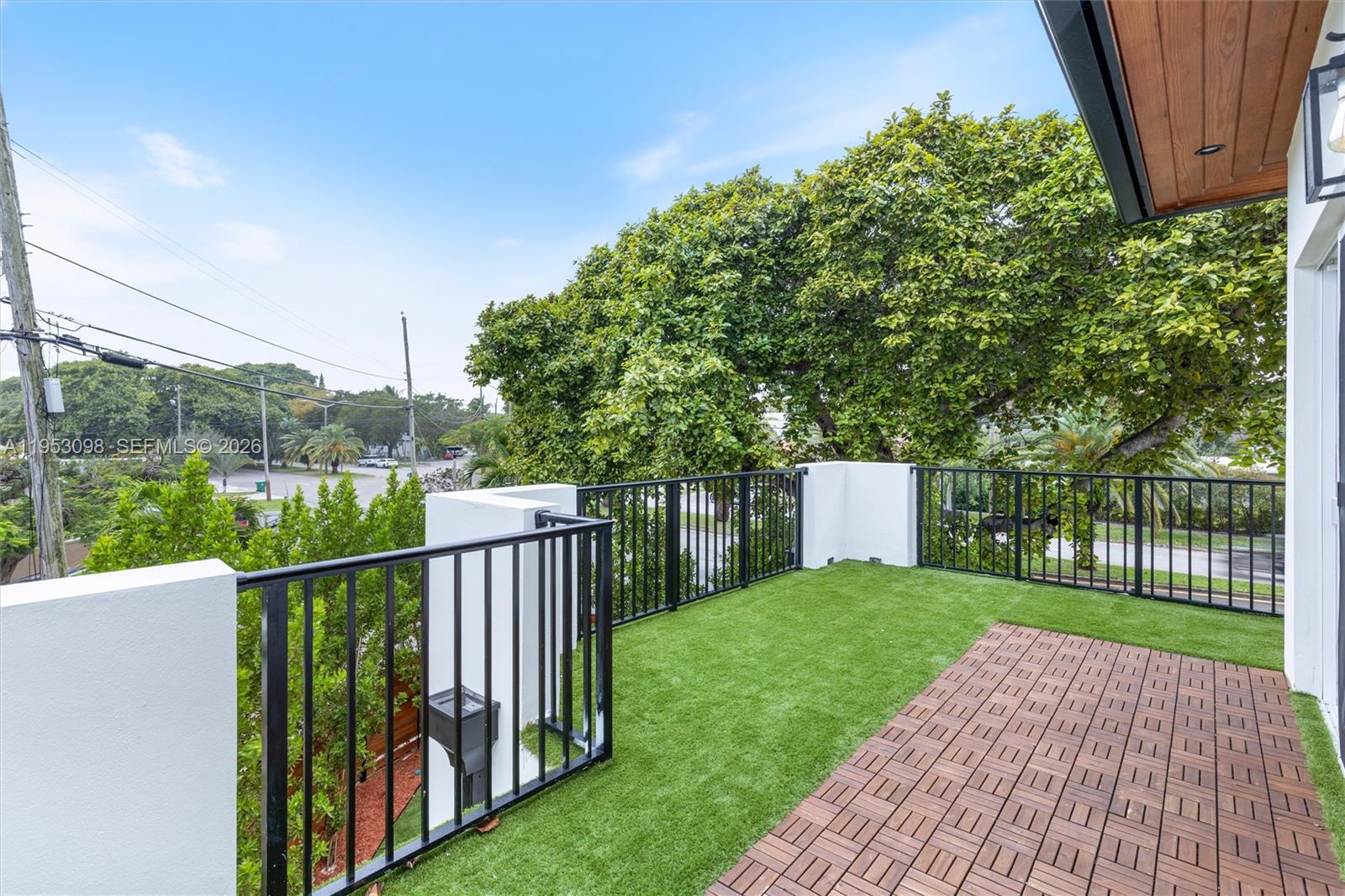 3495 Southwest 3rd Avenue Miami, FL 33145 - Photo 27 of 35 a view of a deck and yard
