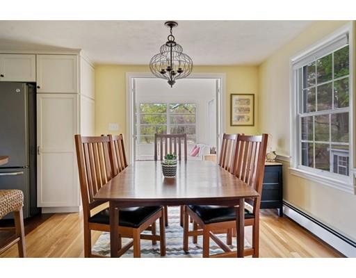 11 Glover Road Needham, MA 02494 - Photo 8 of 24 a view of a dining room with furniture window and wooden floor