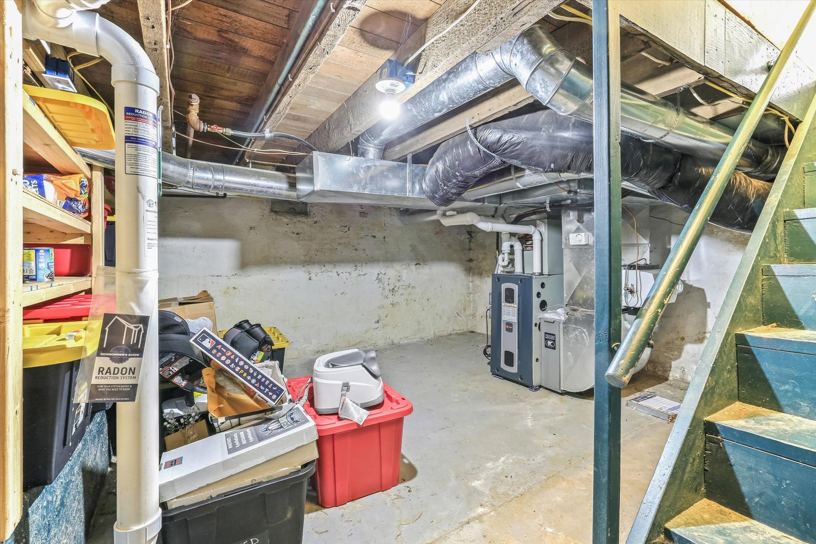 107 Washington Street Congerville, IL 61729 - Photo 28 of 39 a view of storage and utility room