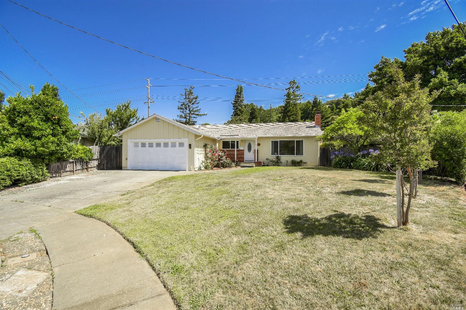 862 Rae Lane Novato, CA 94947 - Photo 1 of 1 a front view of a house with a yard