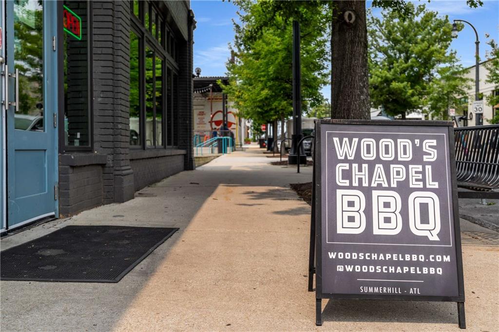 614 Robinson Avenue Southeast Atlanta, GA 30312 - Photo 63 of 74 a view of outdoor space with sign board
