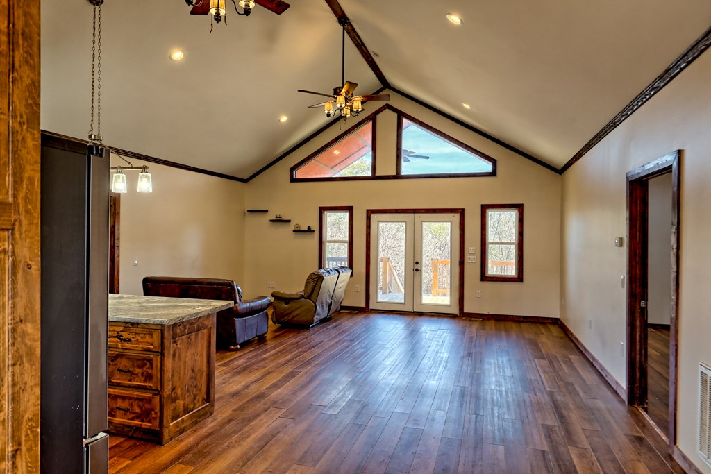 87 Mason Lane Marble, NC 28905 - Photo 10 of 66 a view of a room with wooden floor and furniture