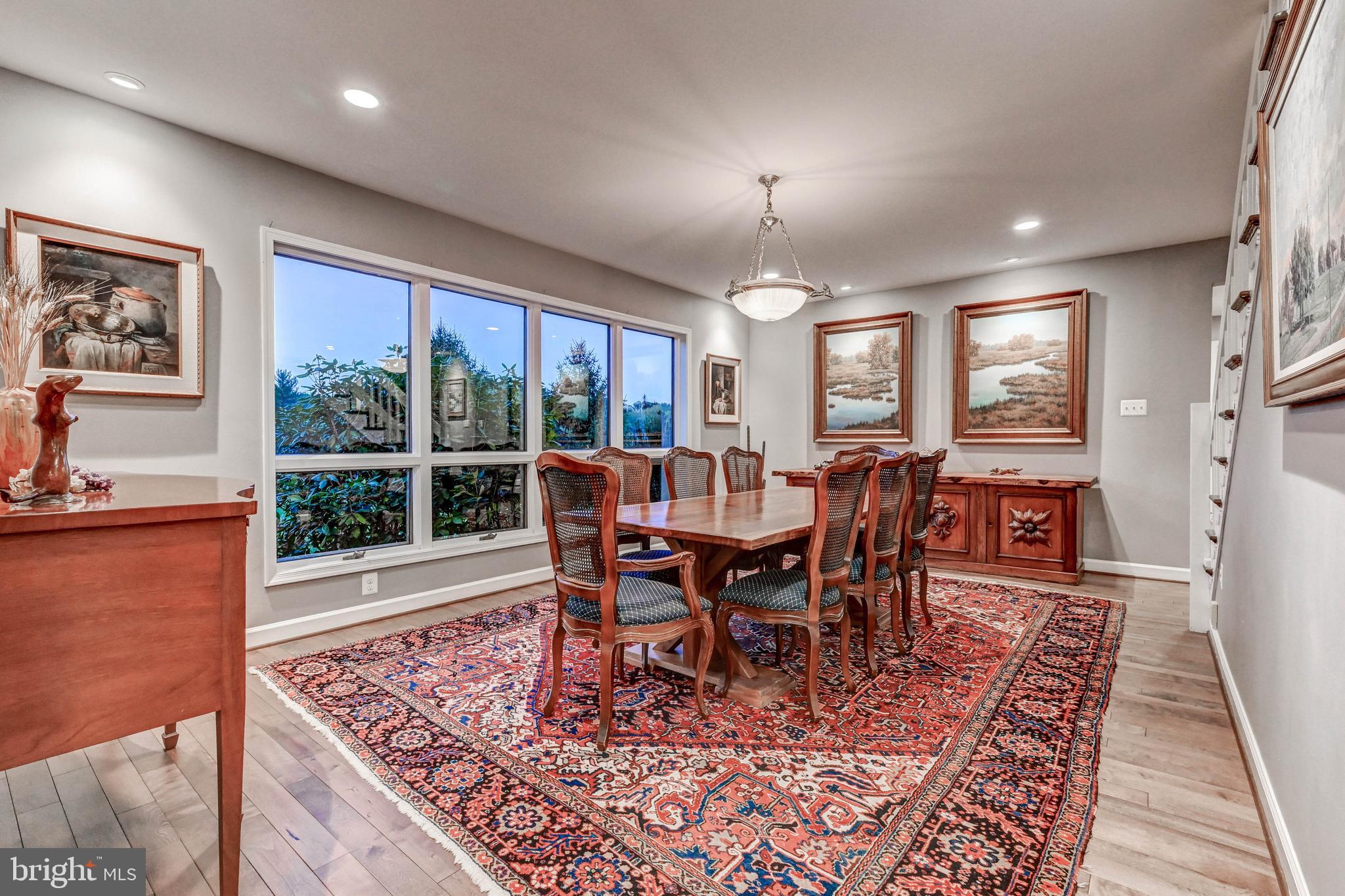 1111 Corbett Road Monkton, MD 21111 - Photo 27 of 33 a view of a dining room with furniture window and wooden floor