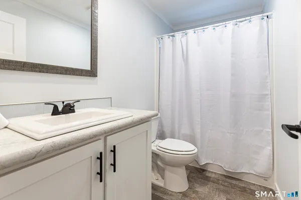 a bathroom with a sink and a toilet