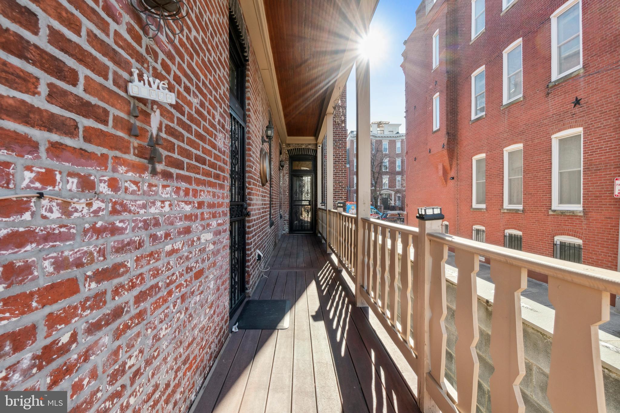 1315 R Street Northwest Washington, DC 20009 - Photo 25 of 83 Main Level Covered Deck