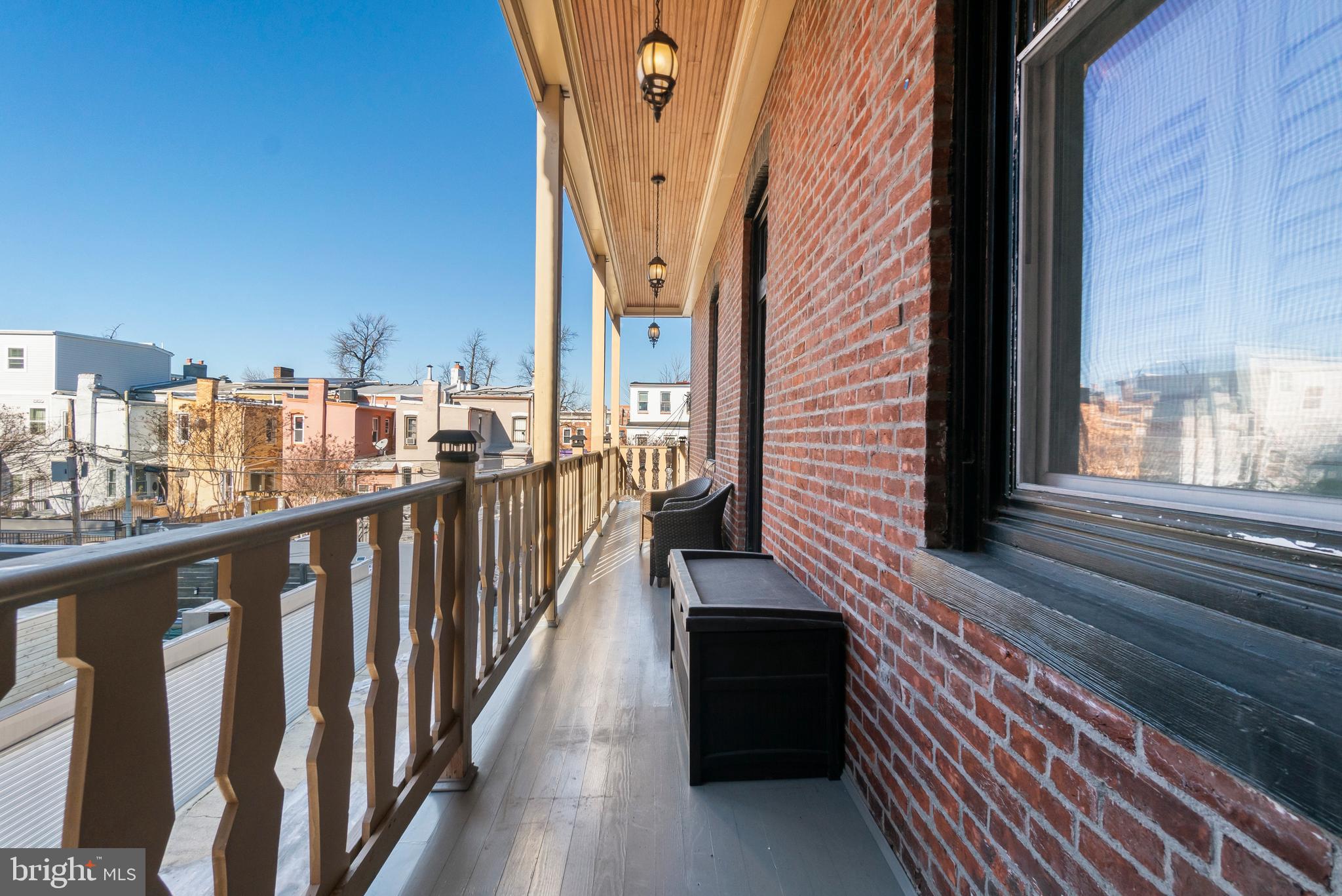 1315 R Street Northwest Washington, DC 20009 - Photo 37 of 83 Upper Level Covered Deck