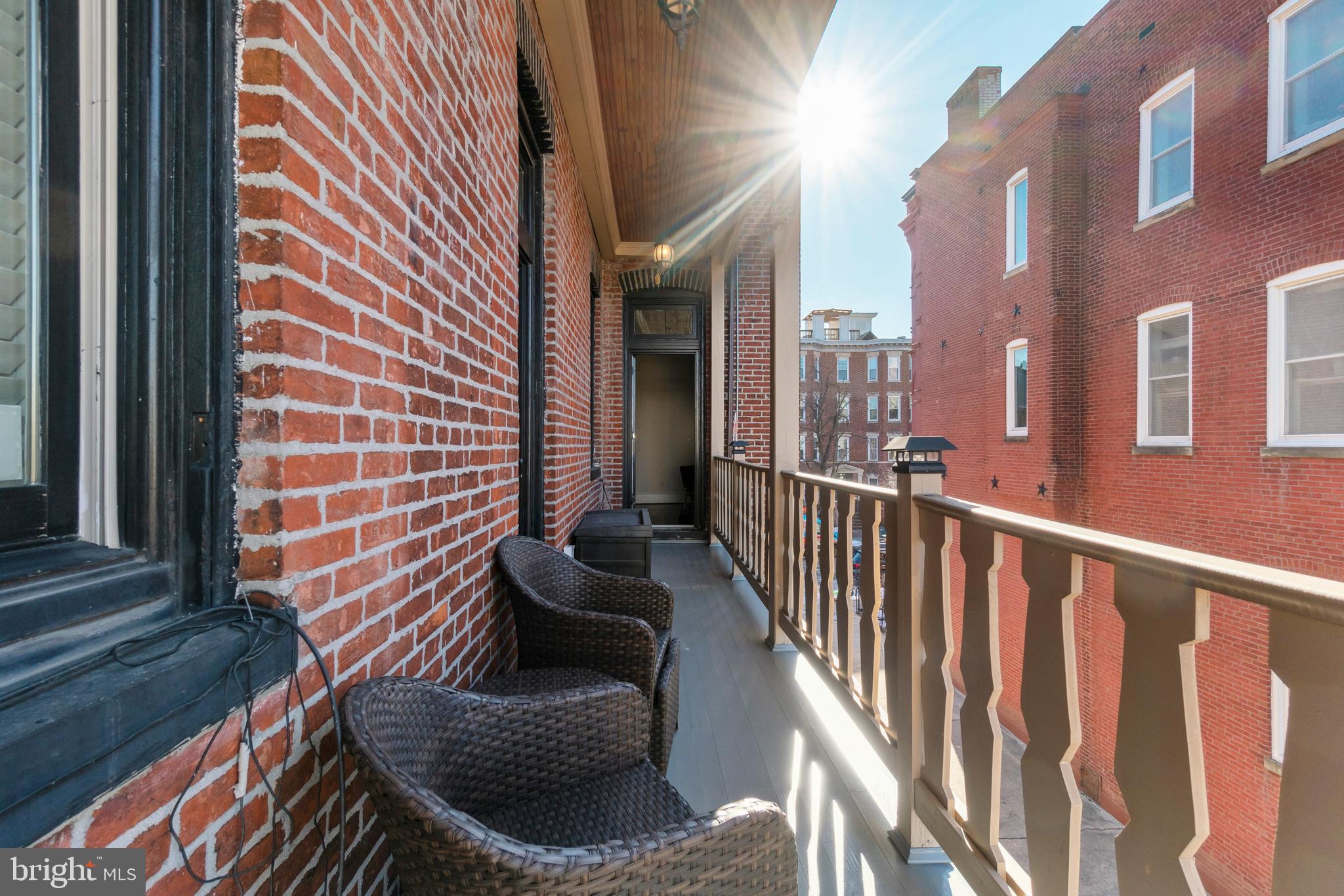 1315 R Street Northwest Washington, DC 20009 - Photo 38 of 83 Upper Level Covered Deck