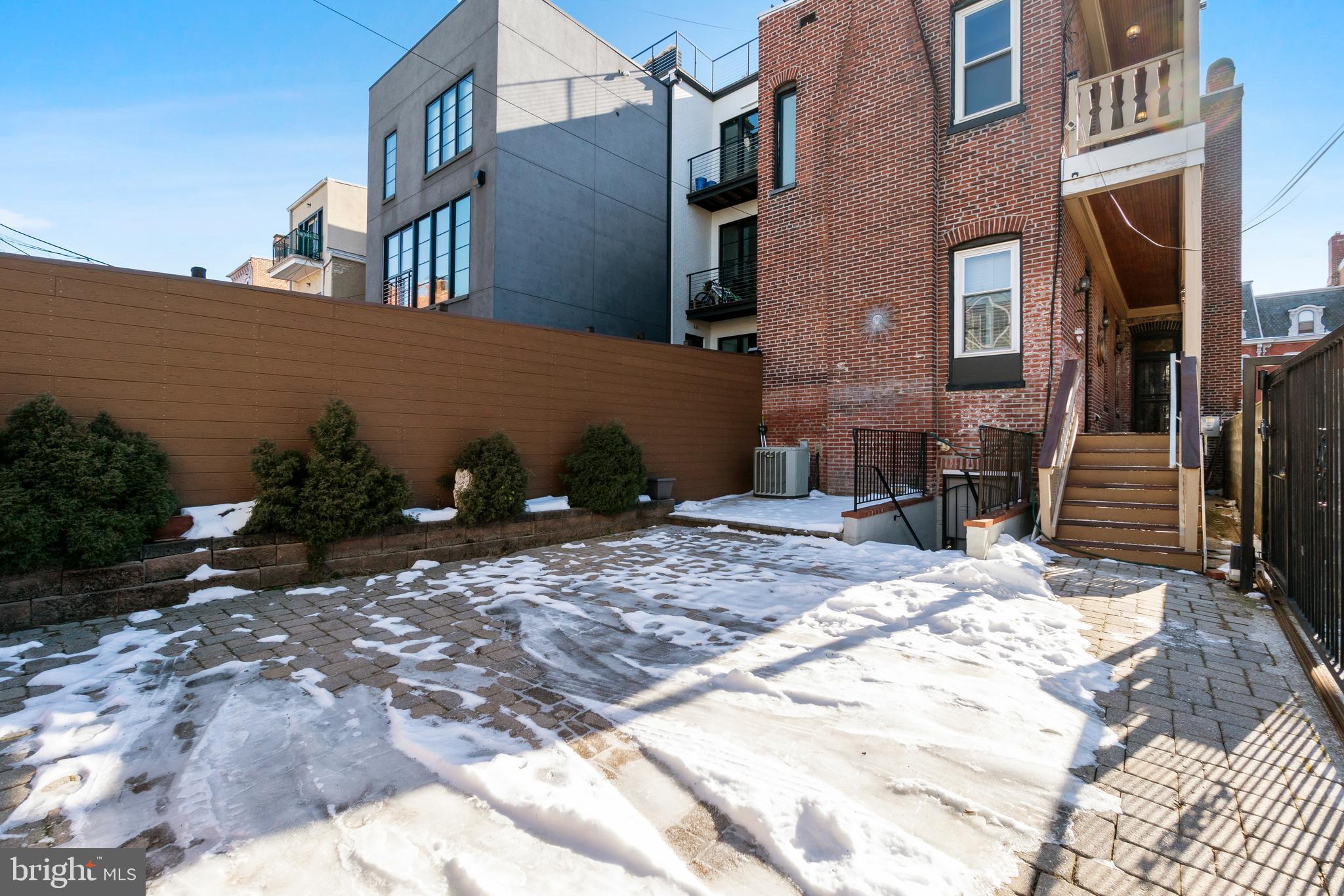 1315 R Street Northwest Washington, DC 20009 - Photo 73 of 83 Rear Patio/Gated Parking