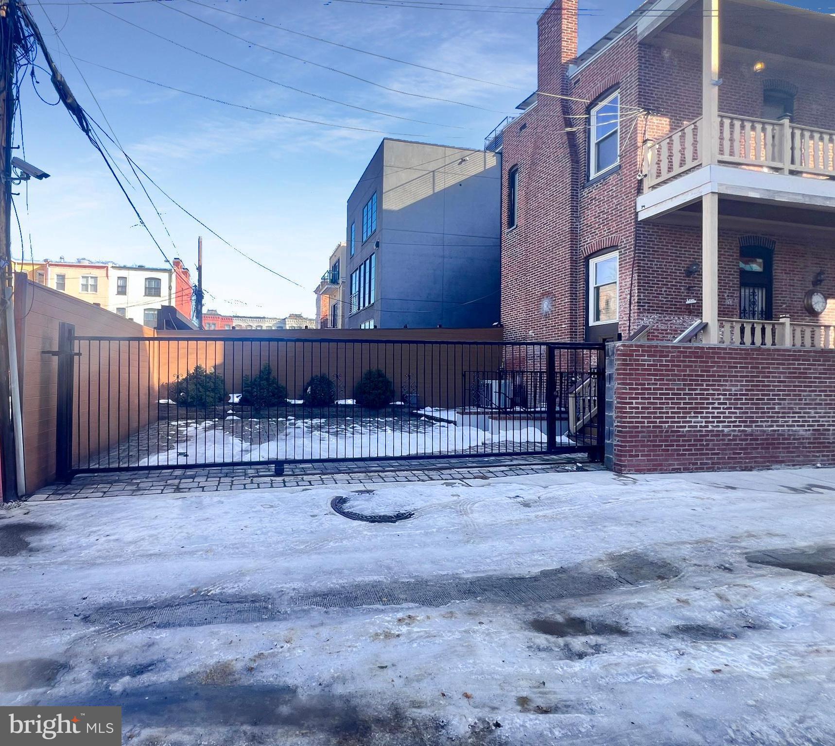 1315 R Street Northwest Washington, DC 20009 - Photo 75 of 83 Rear Patio/Gated Parking