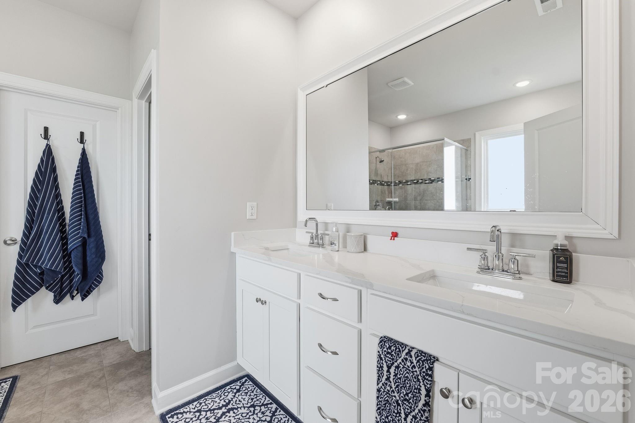 3911 Horsham Street Fort Mill, SC 29707 - Photo 16 of 41 a bathroom with a sink and a mirror