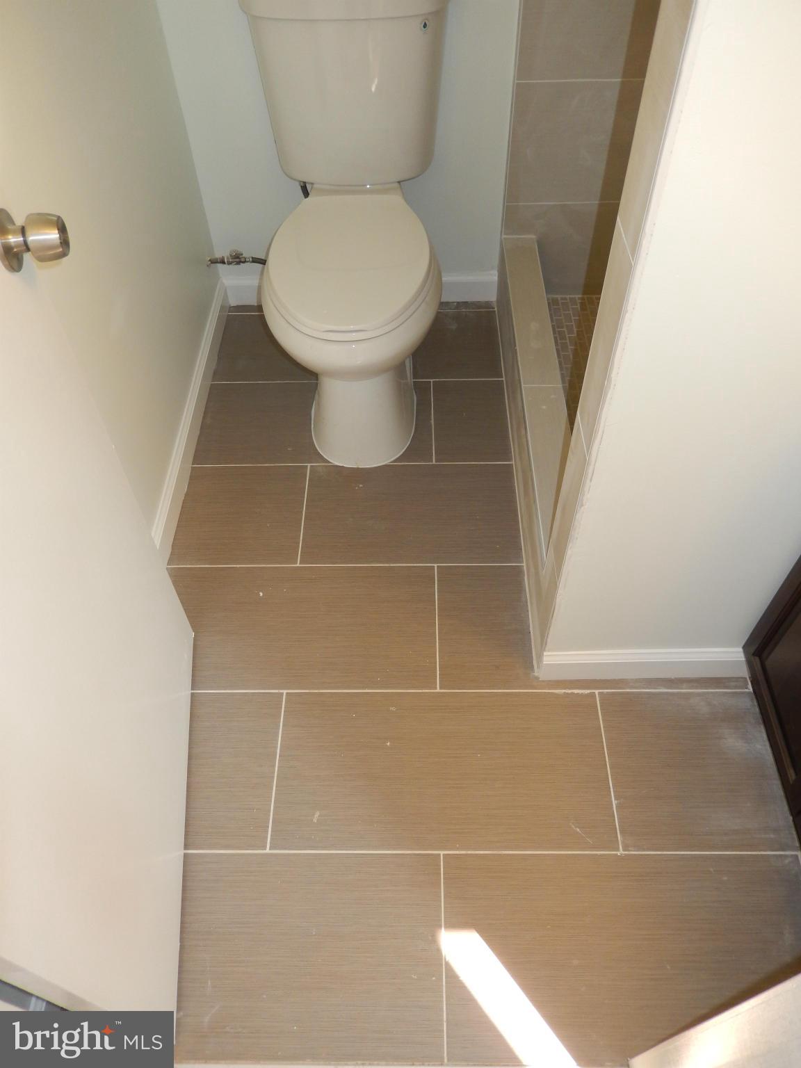 4301 Cedar Garden Road Baltimore, MD 21229 - Photo 28 of 29 a bathroom with a toilet and a shower