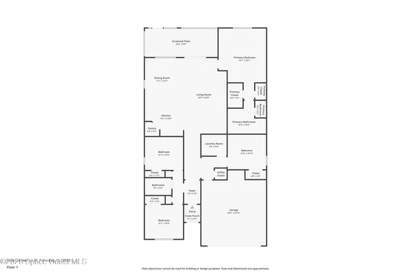 $2,500 | 1586 Criswell Lane Southeast, Palm Bay, FL 32909