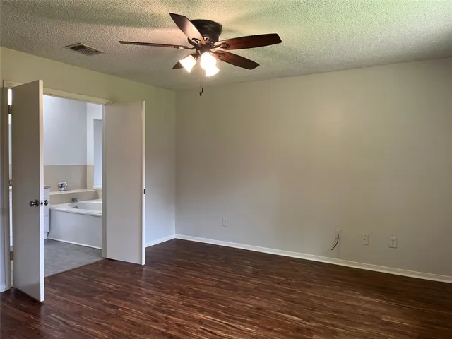 wooden floor in an empty room