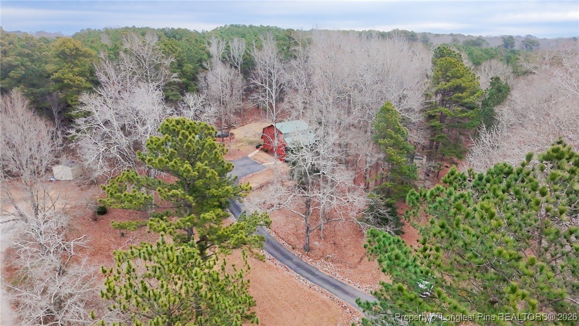 515 Tramway West Road Sanford, NC 27330 - Photo 36 of 38 an aerial view of a houses with a yard