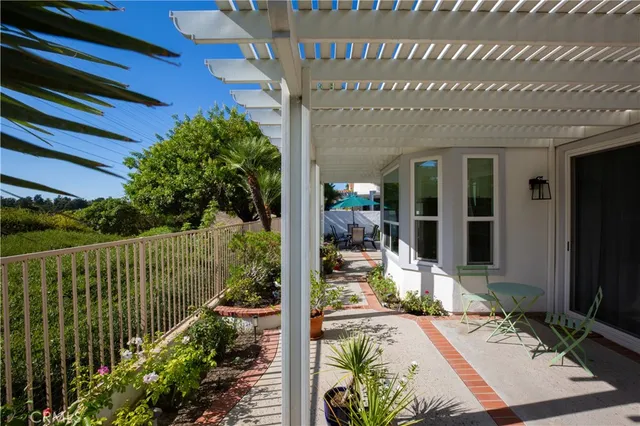 a view of balcony and patio