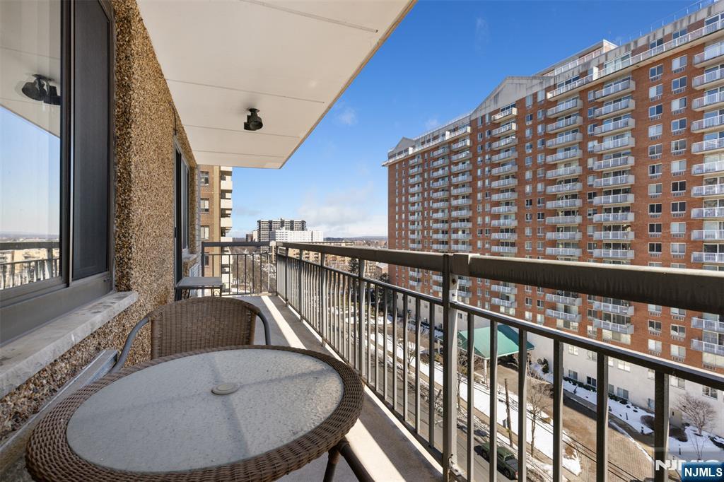 151 Prospect Avenue, Unit 9D Hackensack, NJ 07601 - Photo 27 of 38 a view of a balcony
