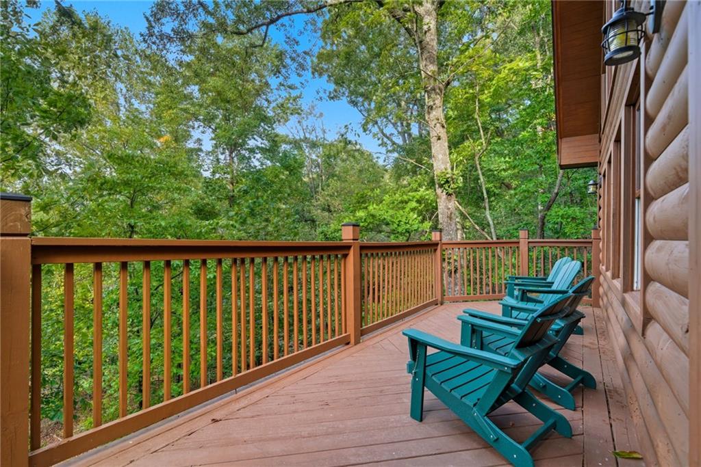 469 Moss Patch Trail Jasper, GA 30143 - Photo 32 of 49 a view of a two chair in the balcony