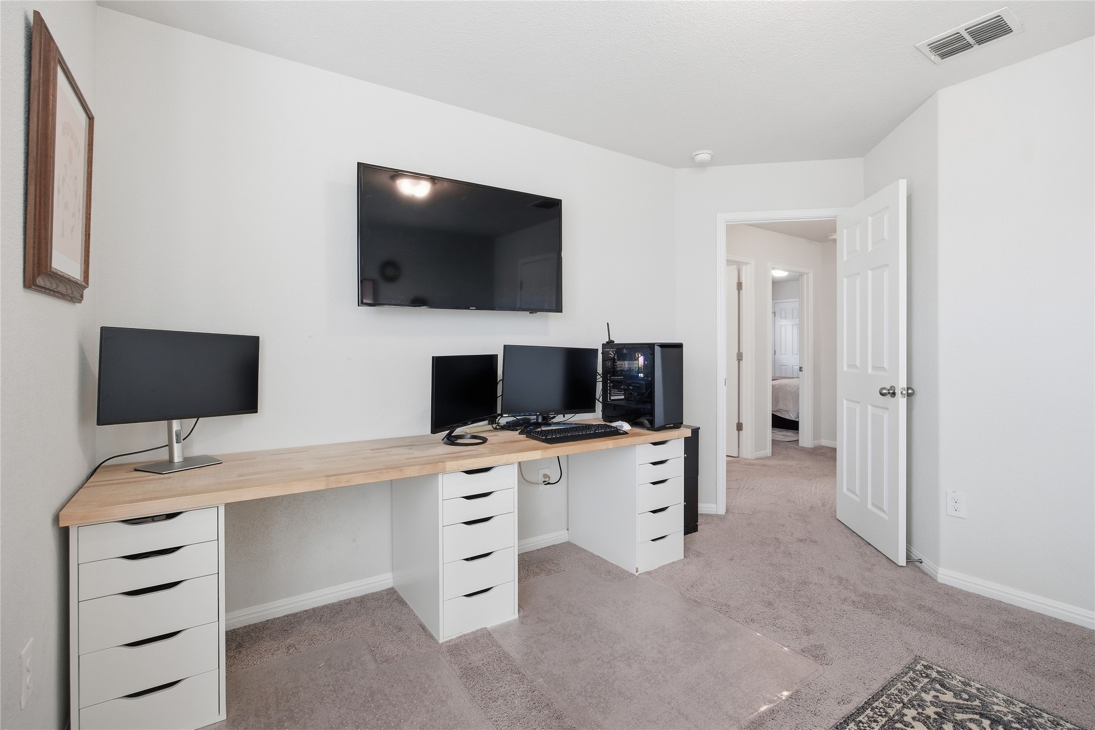 6402 Moncrieff Drive Austin, TX 78747 - Photo 28 of 37 Bedroom used as a home office