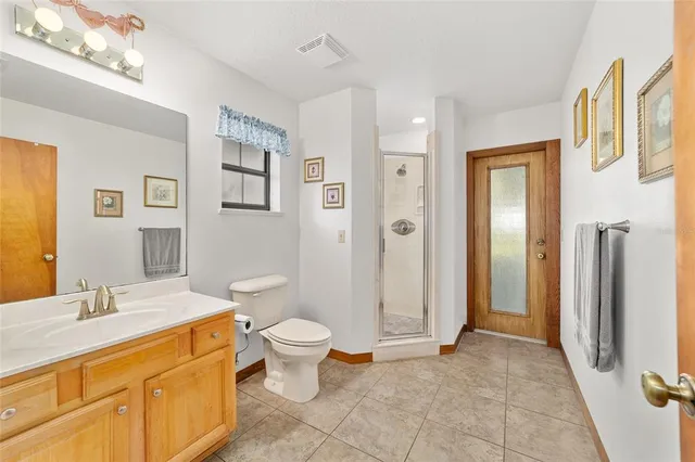 a view of outdoor space with garden and trees