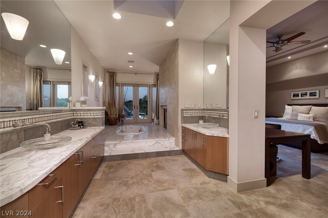 1 Rue Allard Way Henderson, NV 89011 - Photo 31 of 71 Jaw dropping Primary bath with the finest finishes