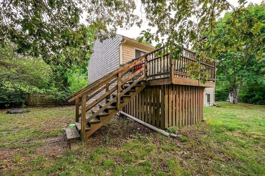 9 Lawrence Road Plymouth, MA 02360 - Photo 30 of 30 a view of a house with a yard and deck
