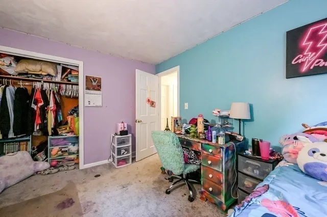 a view of a room with toys