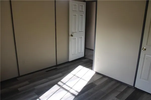 a view of wooden floor