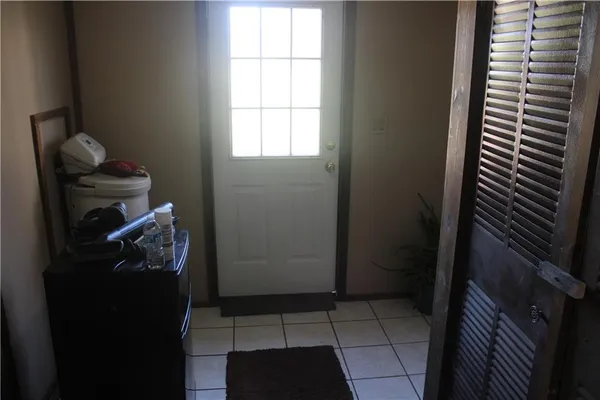 a view of storage and utility room