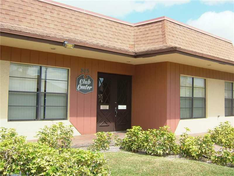 587 Banks Road, Unit 587 Margate, FL 33063 - Photo 16 of 17 Clubhouse