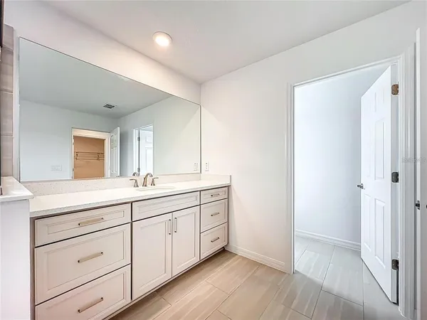 a car parked in a garage