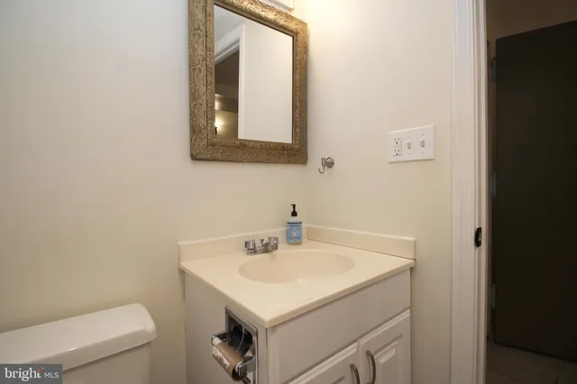 a bathroom with a sink and a toilet
