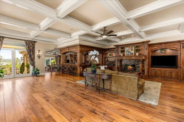 a kitchen with a stove and a microwave oven