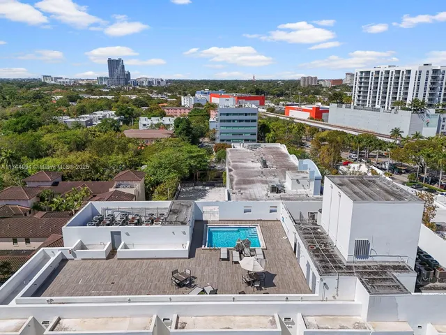 a front view of a building