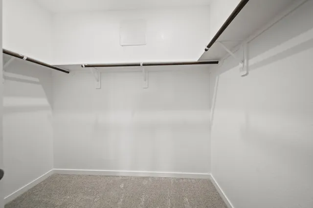 a view of walk in closet